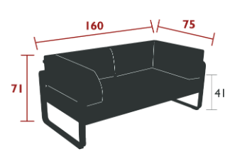 fermob bellevir 2-sitzer club sofa nutzungsempfehlung