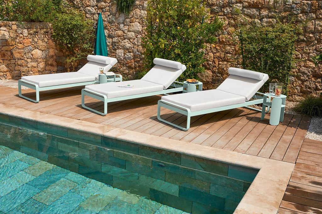 fermob bellevie kopfstütze für komfort sonnenliege