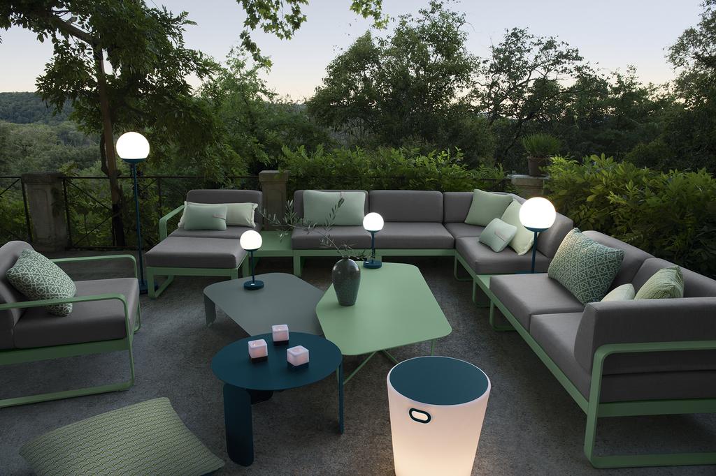 fermob bellevie lounge 2 sitzer modul