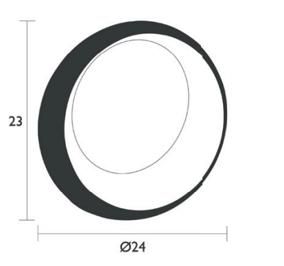fermob mooon dreifache hängelampe Ø15 cm maße