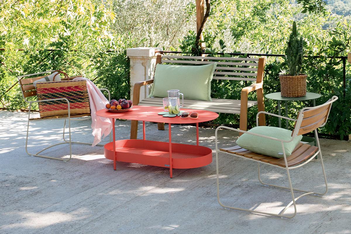 fermob surprising teak sessel