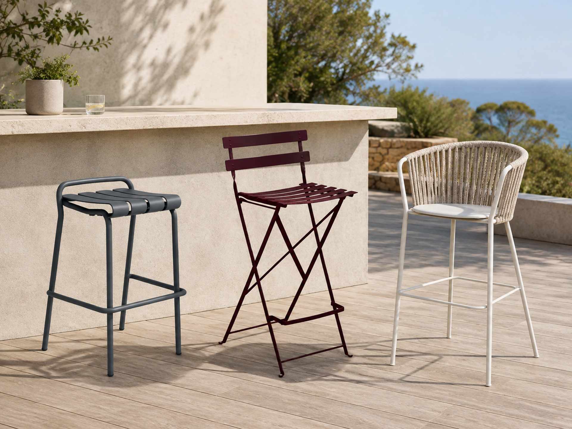 Outdoor Barhocker entdecken Outdoor Barhocker und Barstühle für Bartische und erhöhte Theken