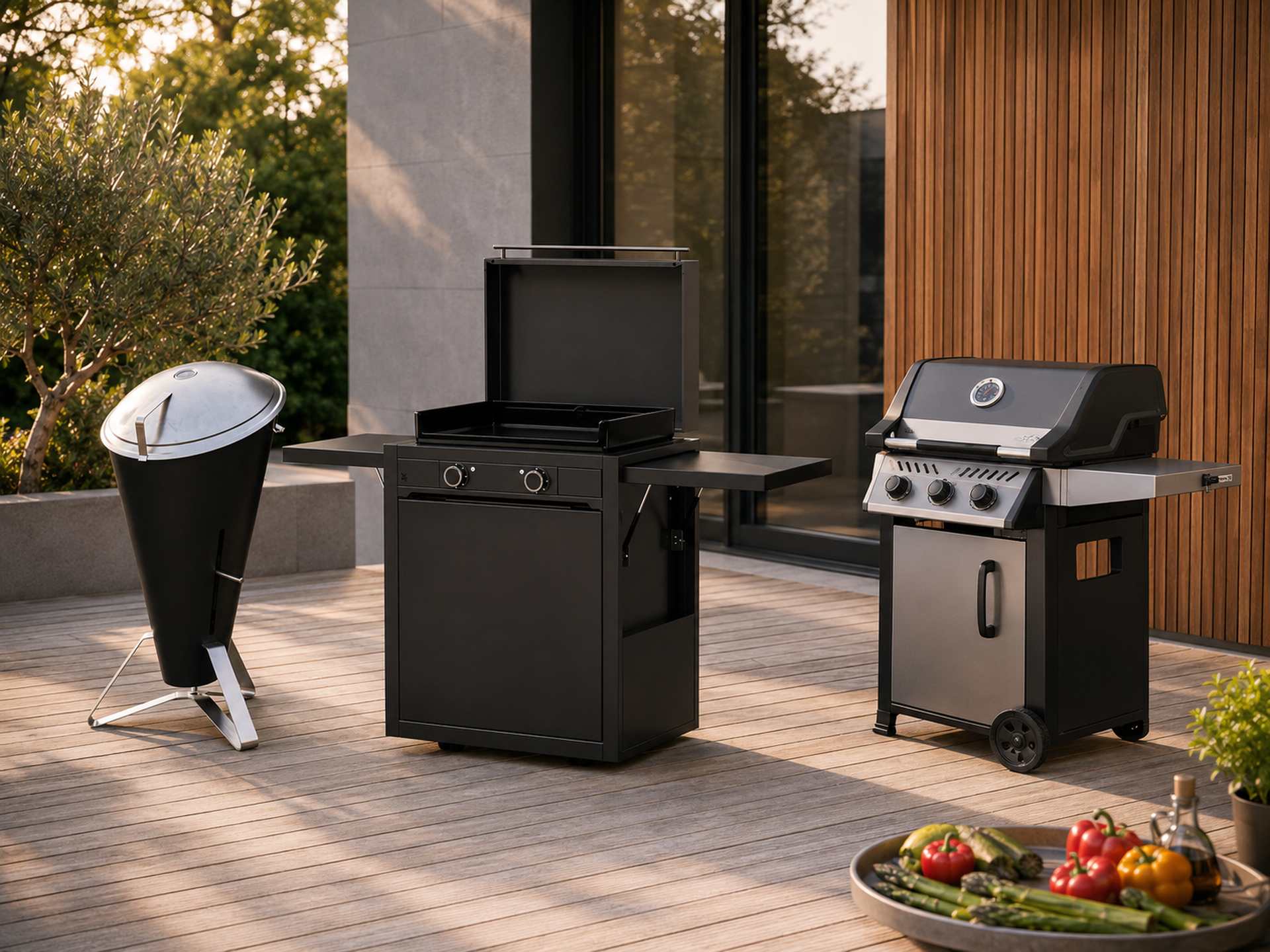 Plancha Grills und ausgewählte Kochgeräte für Garten und Terrasse