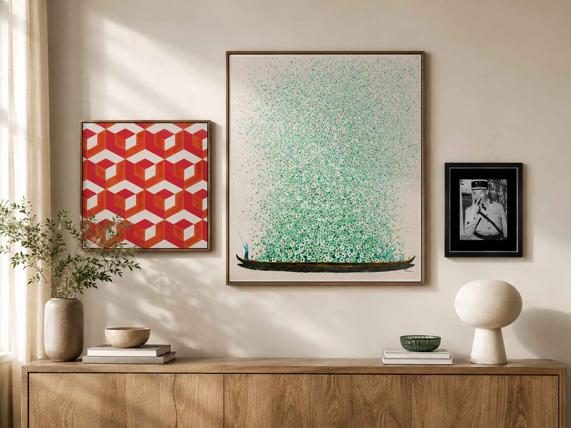 Gerahmte Bilder entdecken Gerahmte Bilder mit modernen, floralen und fotografischen Motiven