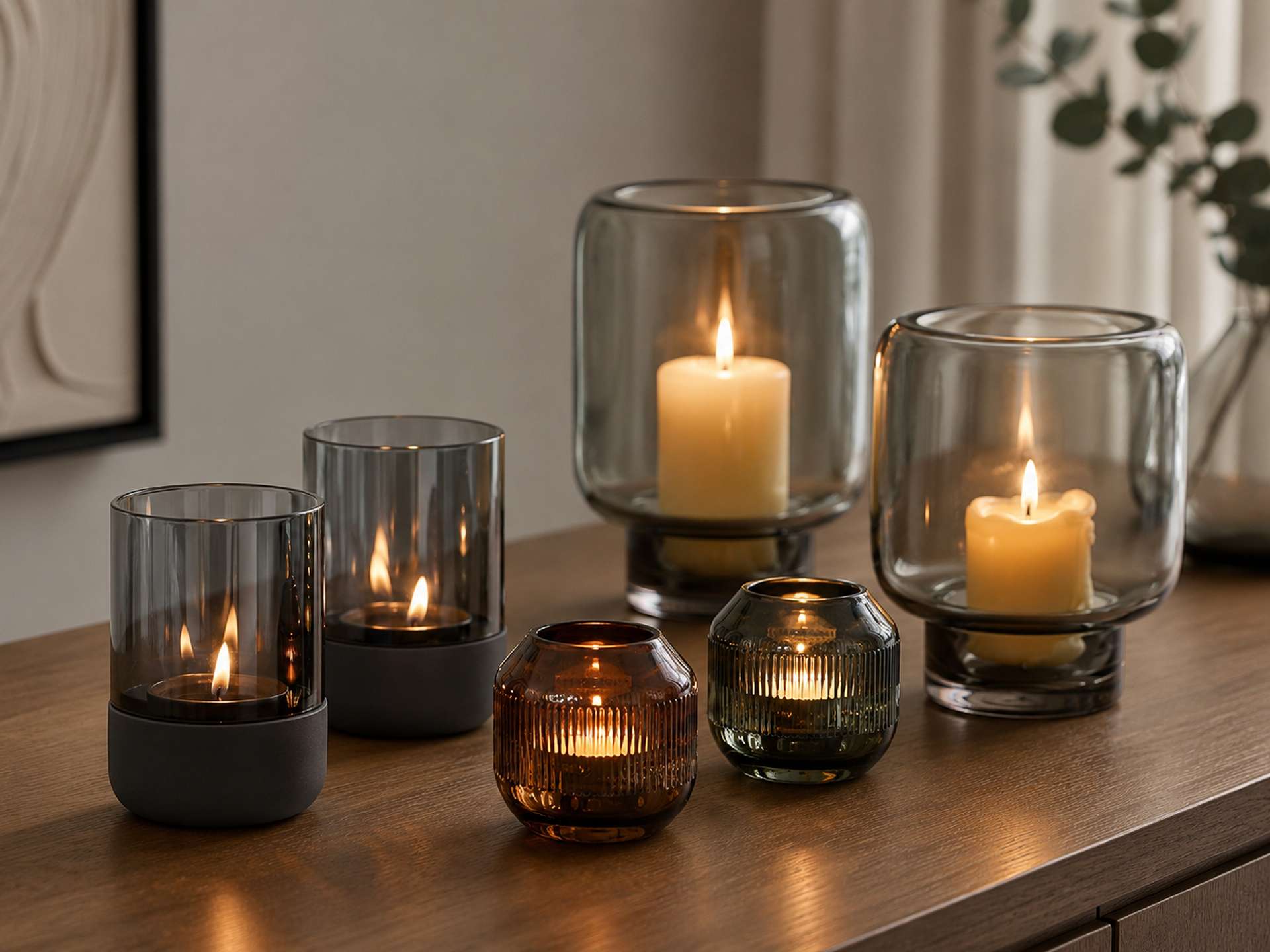 Glaswindlichter entdecken Glaswindlichter aus Klarglas, Rauchglas und strukturiertem Glas