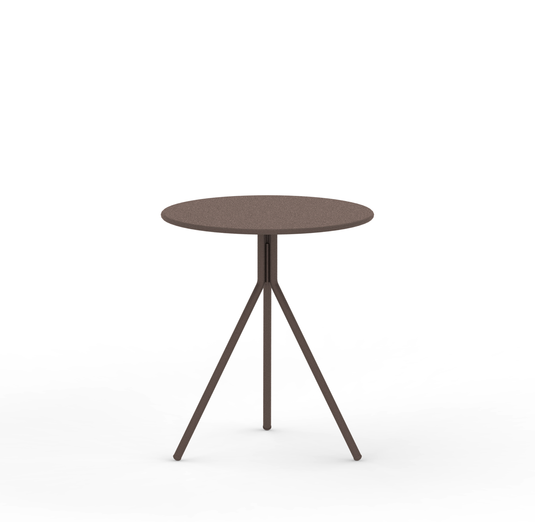 Twist Gartentisch Metall Dreibein Bronze Ø 65 cm Rund Twist Gartentisch Metall Dreibein Bronze Ø 65 cm Rund