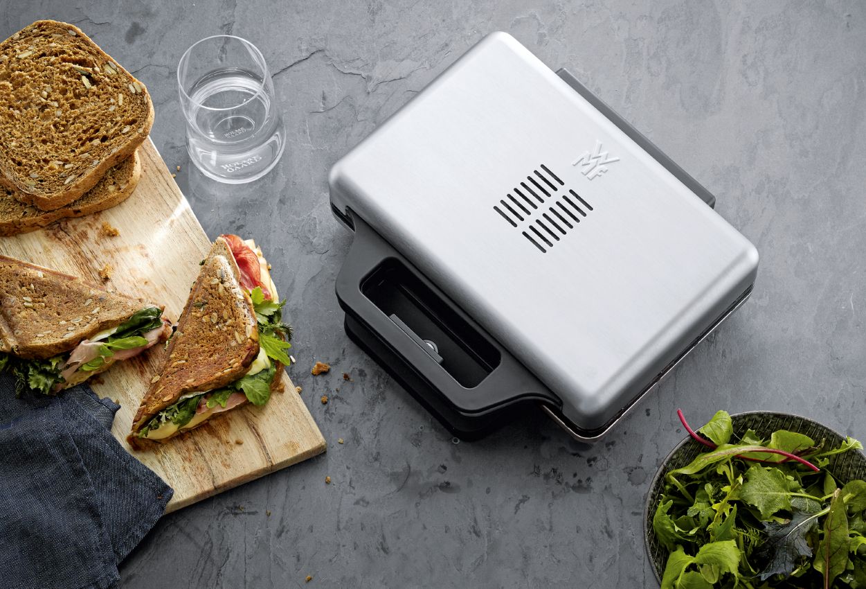 Lono Sandwich-Toaster XXL mit höhenverstellbarer Toastplatte