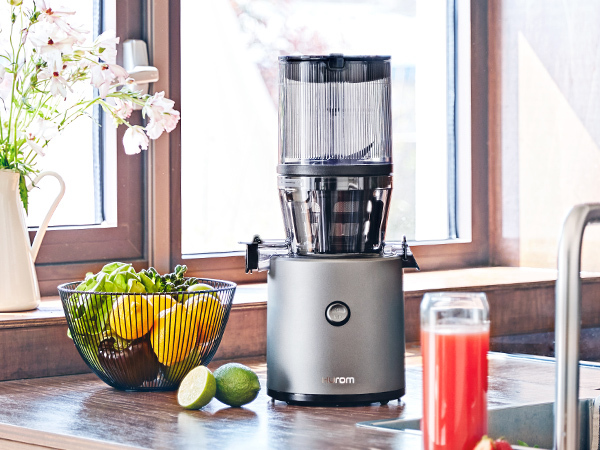 Slow Juicer - Entsafter H320N mit Mega Hopper und Siebfilter Slow Juicer - Entsafter H320N mit Mega Hopper und Siebfilter