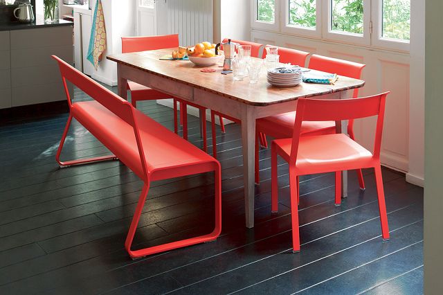 Bellevie Bank mit Rückenlehne Latte Beige