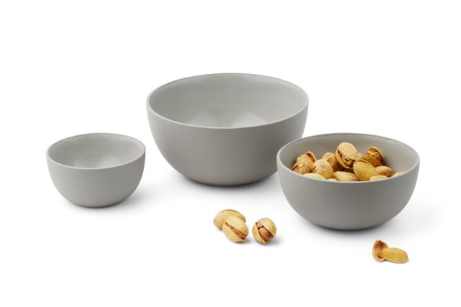 Coppa – Set aus drei Mini-Schüsseln Aluminium Coppa – Set aus drei Mini-Schüsseln Aluminium