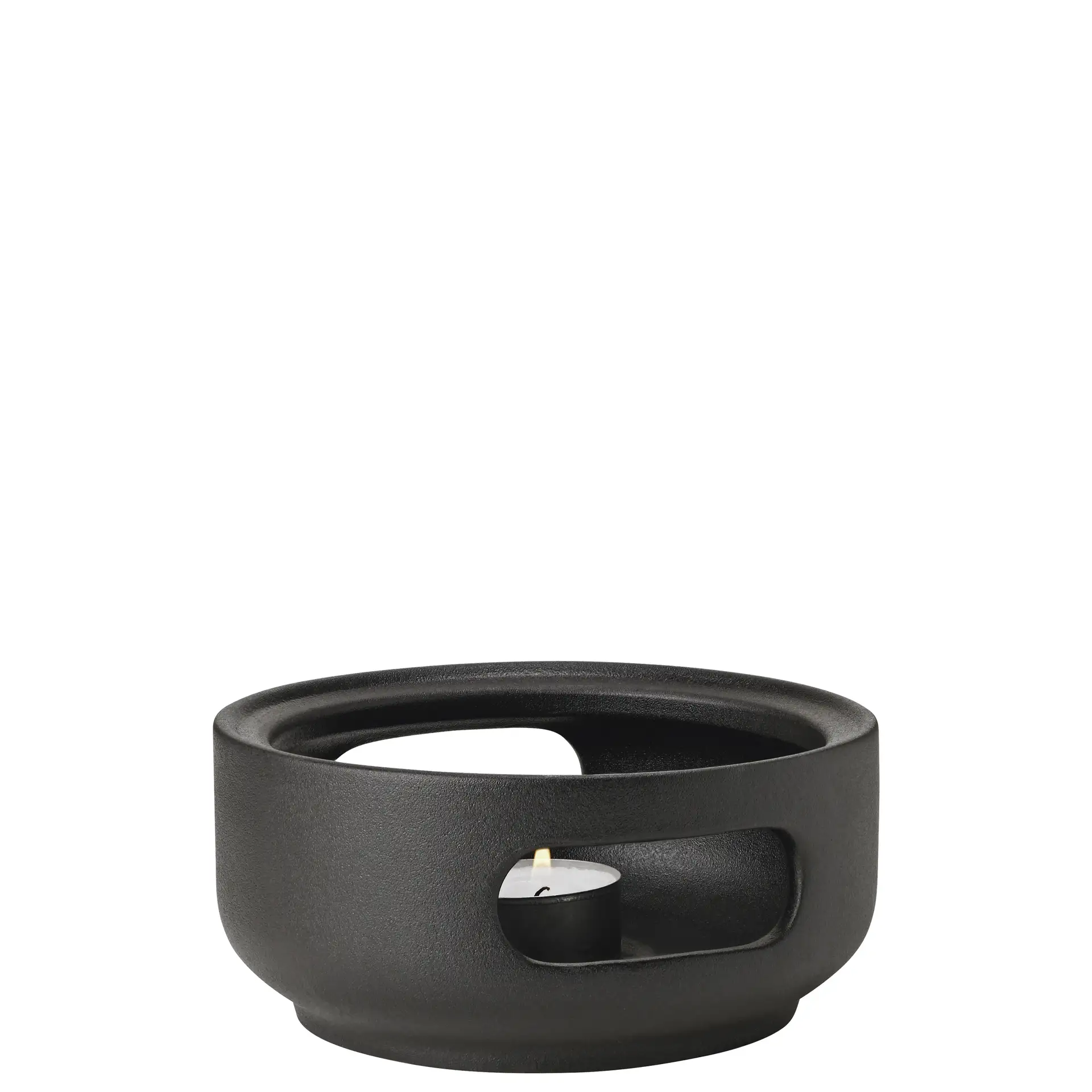 Theo Stövchen Ø 15 cm Schwarz