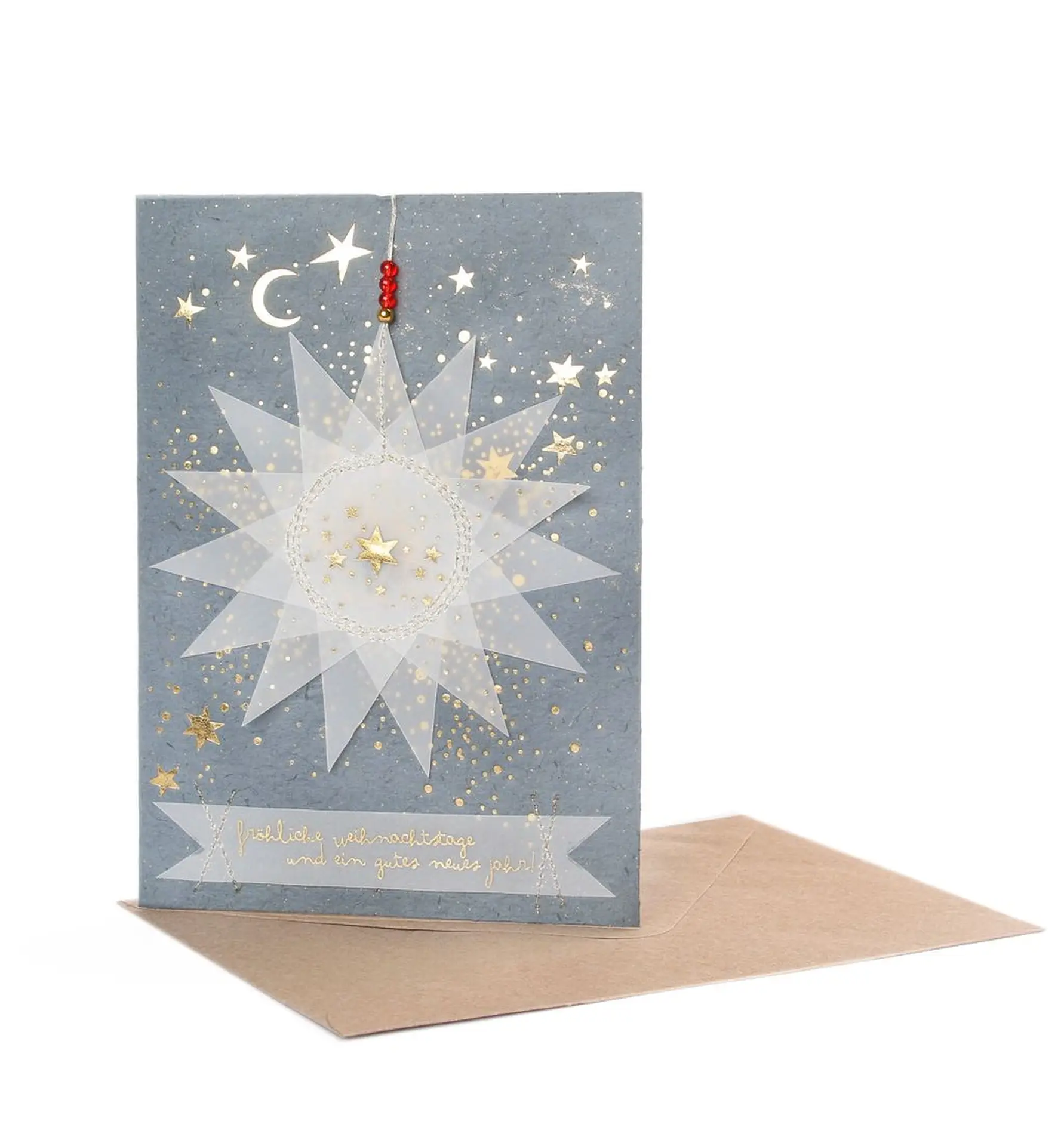 sternkarte blau gold.webp Transparentsternenkarte "Fröhliche Weihnachten und ein gutes neues Jahr"