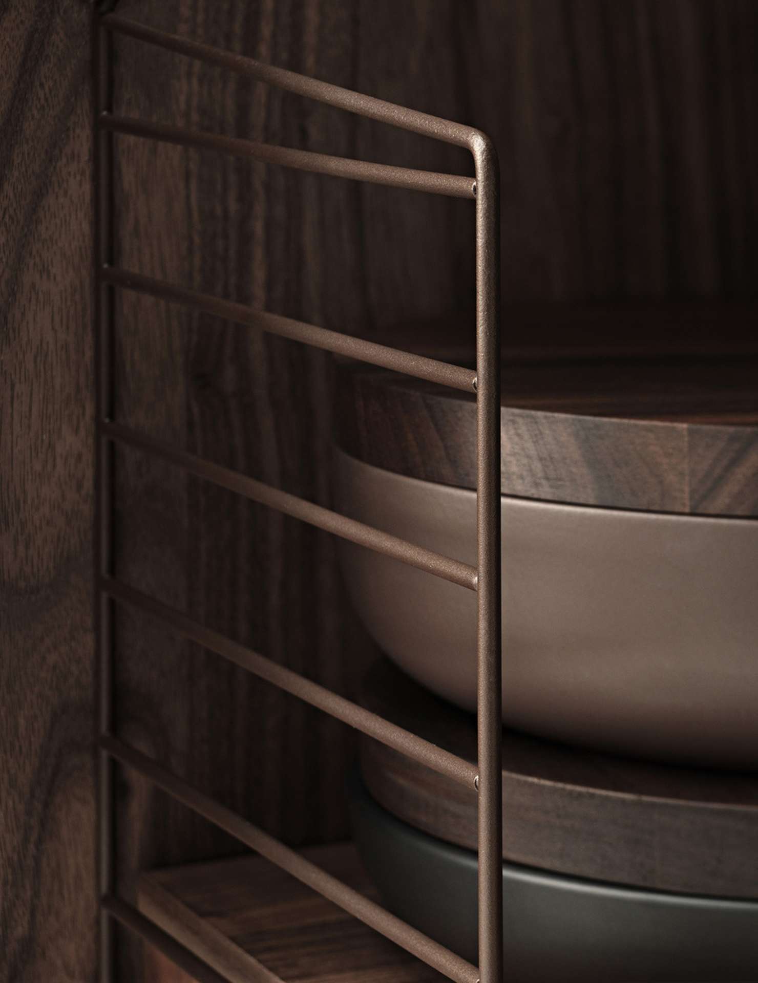 String System Wandleiter Dunkelgrau 75/30