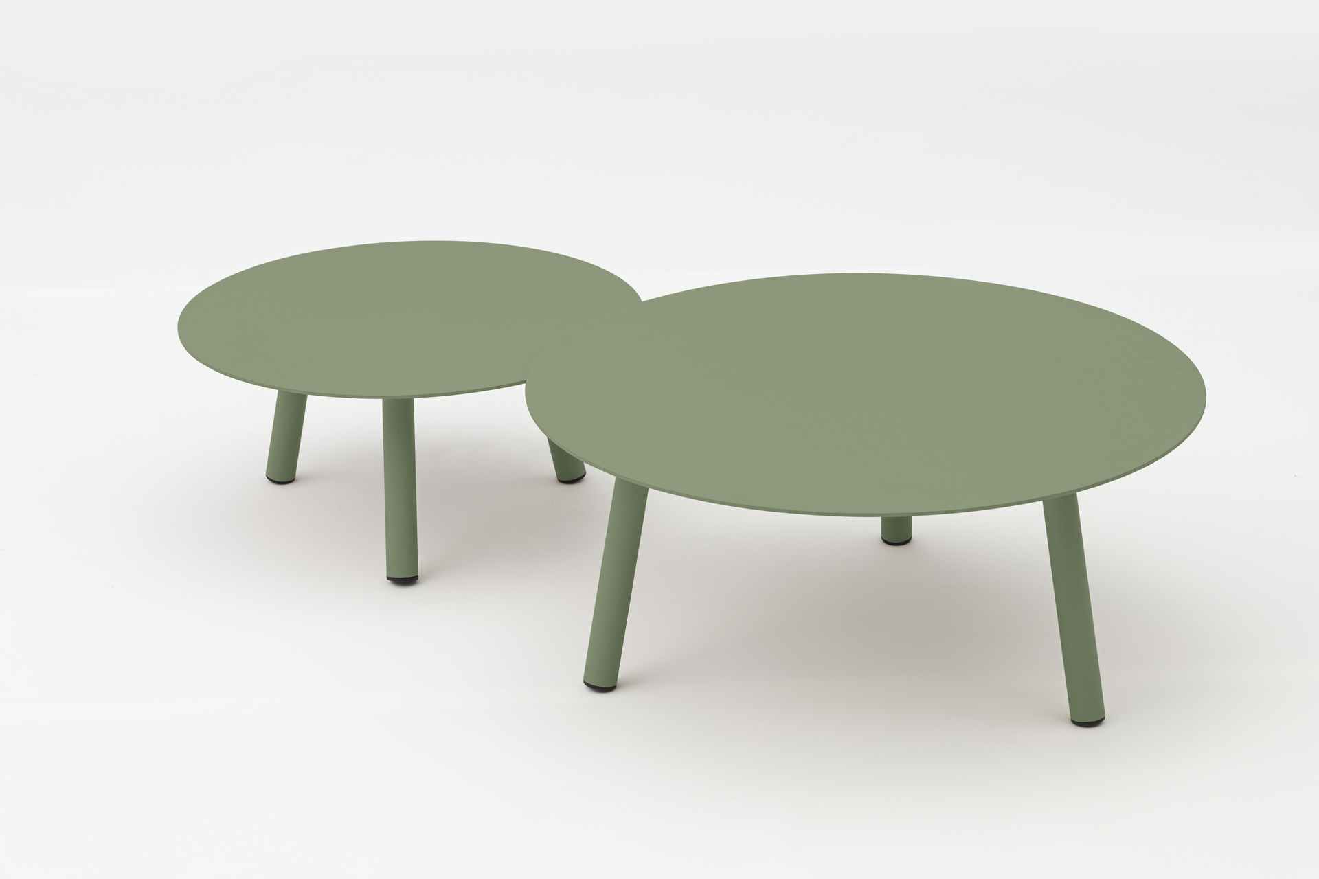 Harbour niedriger Bestelltisch Outdoor Grün, H 28 cm, Ø 60 cm Harbour niedriger Bestelltisch Outdoor Grün, H 34 cm, Ø 80 cm