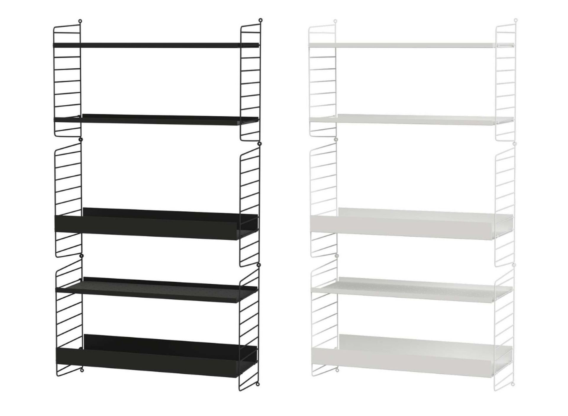 Modulares Wandregal Modulares Wandregal Schwarz