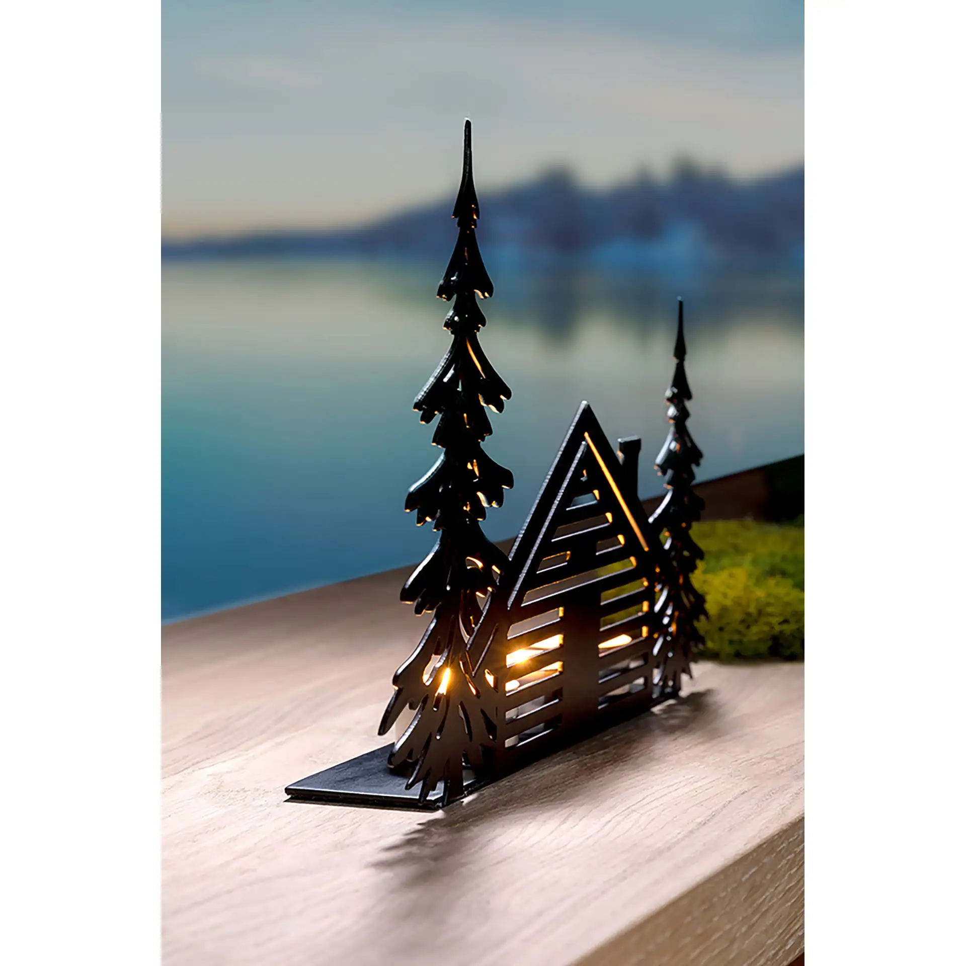CHALET Hüttendeko Weihnachten 20 cm