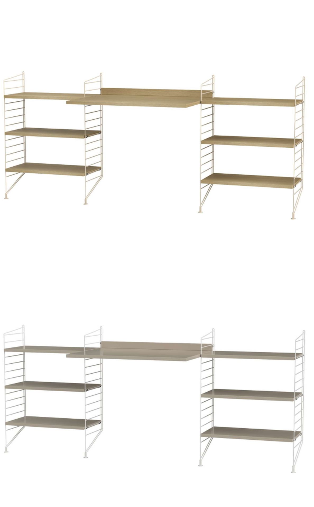 Schreibtisch mit Regal minimalistisch Schreibtisch mit Regal minimalistisch Schwarz Esche