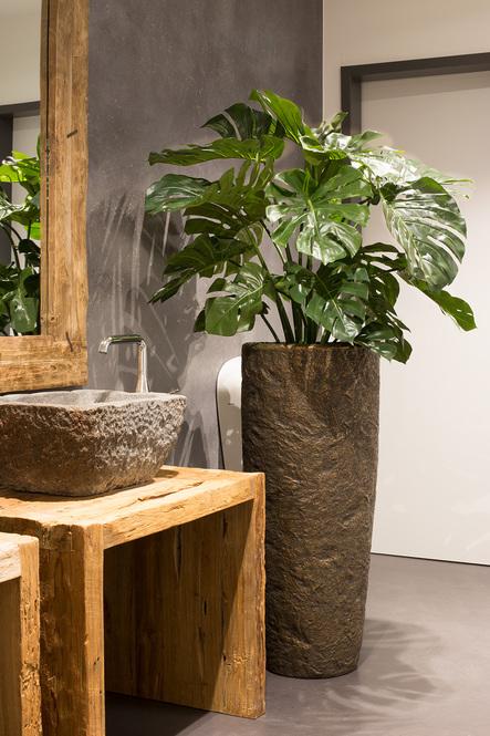 Rocky Bodenvase mit Steinstruktur Rocky Bodenvase mit Steinstruktur