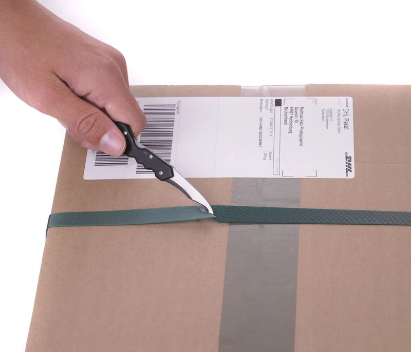 Paketmesser HOOK 2 – Sicherer Paketöffner aus Edelstahl