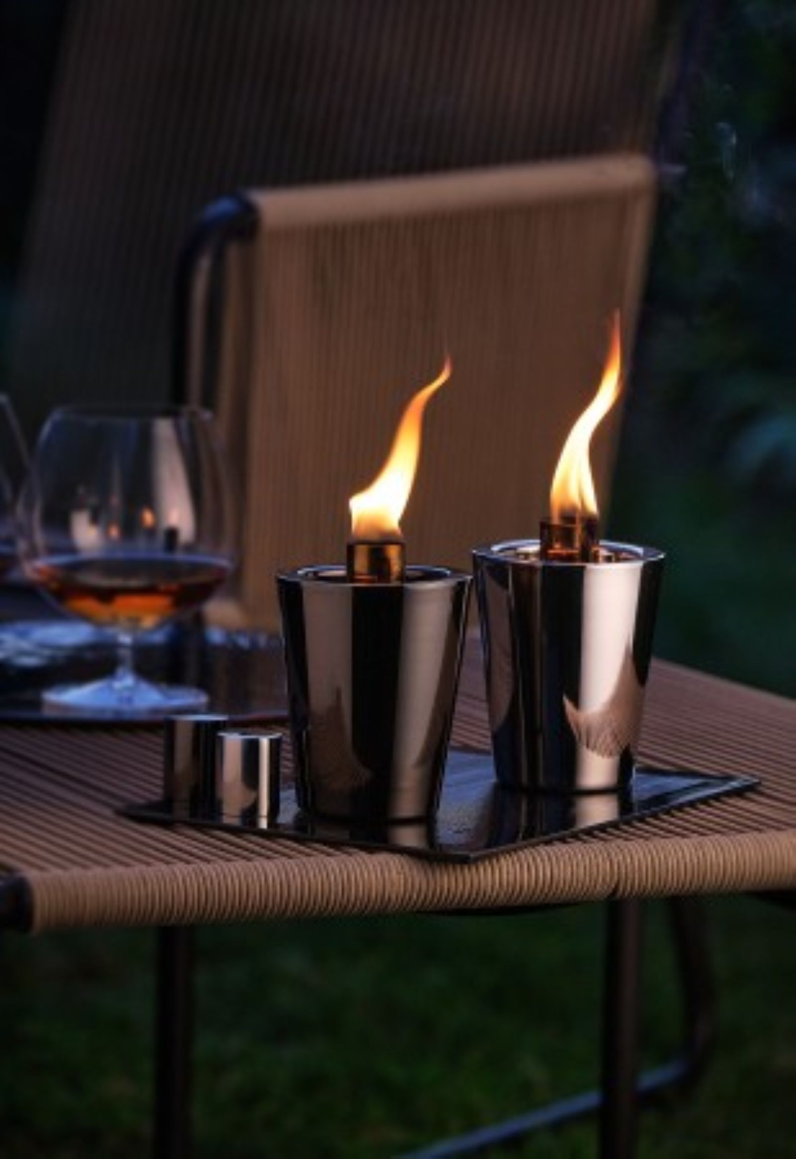 Tarcia Tischfackel Tarcia Tischfackel Silber