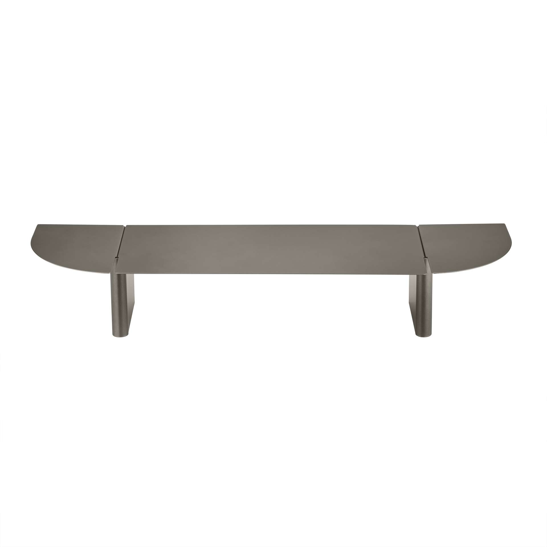 Designer Wandregal ORU aus Metall Burned Metal 80 günstig online kaufen