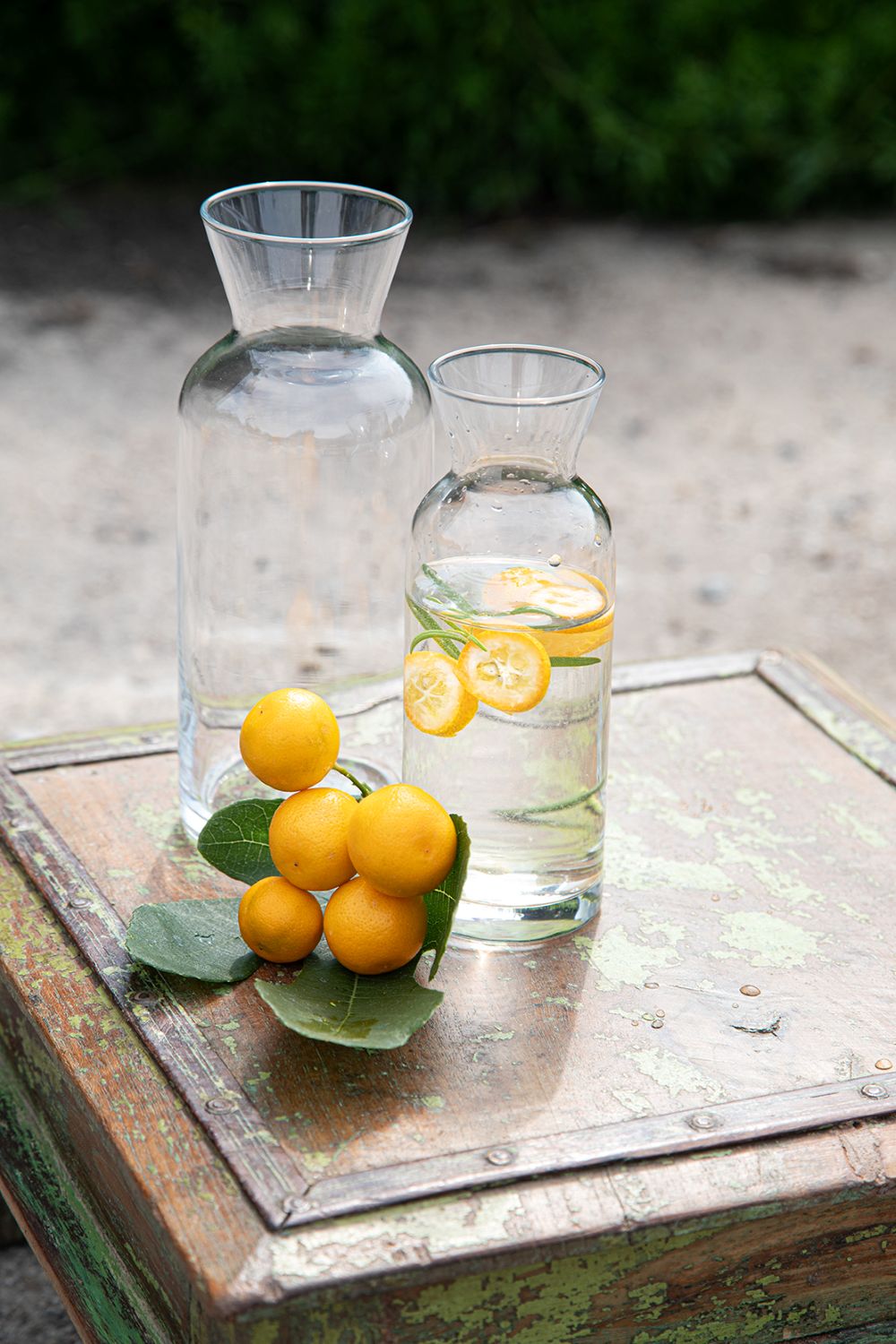 Glaskaraffe Village 700 ml – Schlichte Karaffe für Wasser, Saft & Limonade