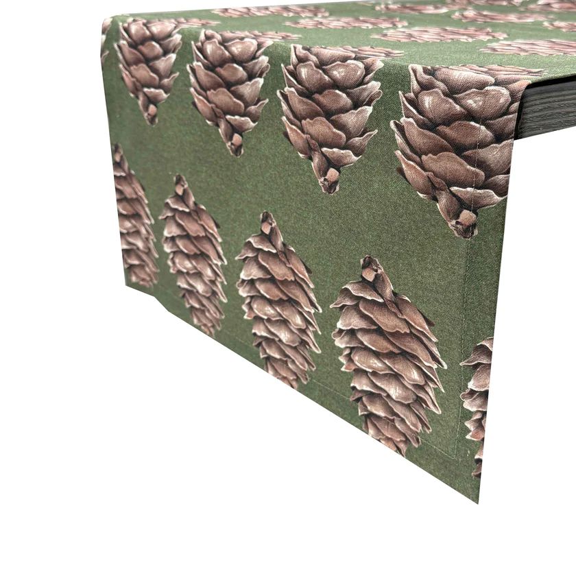 Tischläufer Ozapft 40×140 cm grün - mit gedruckten Zapfen Tischläufer Ozapft 40×140 cm grün - mit gedruckten Zapfen