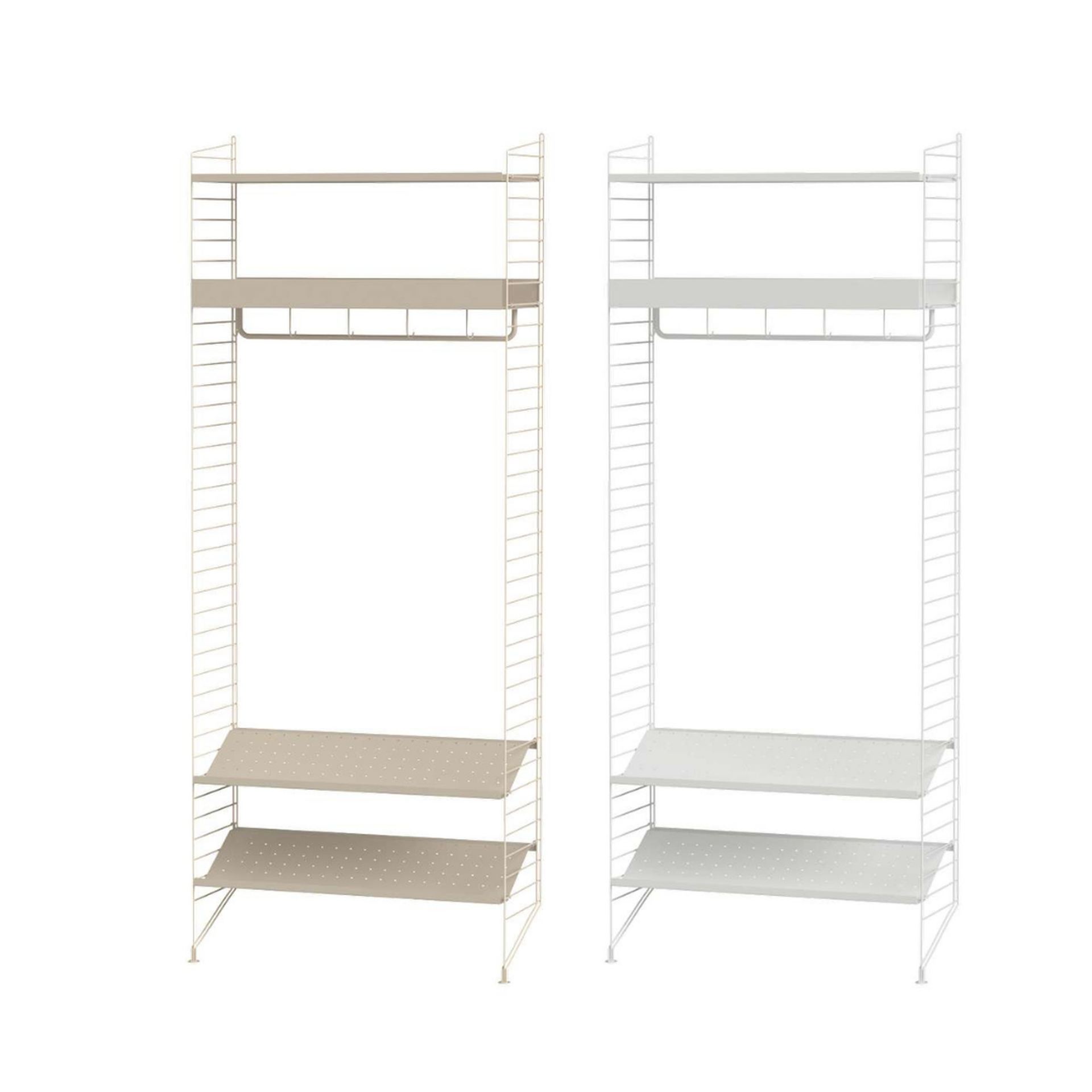 Funktionale Design Standgarderobe Funktionale Design Standgarderobe Schwarz