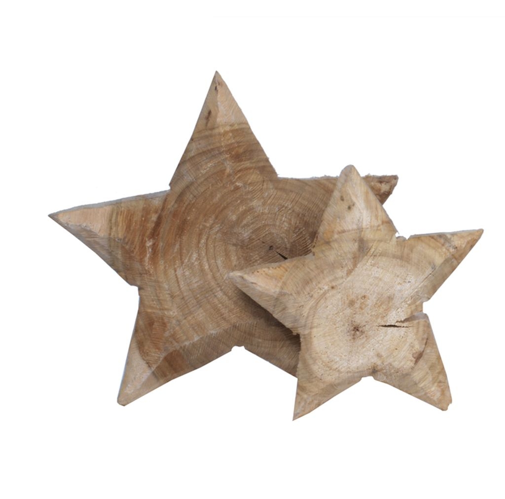 Holz Stern Pappel 
