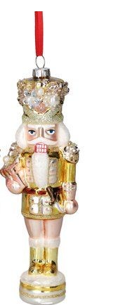 Christbaumfigur Nussknacker Gold – Stilvolle Weihnachtsdekoration Christbaumfigur Nussknacker Gold – Stilvolle Weihnachtsdekoration