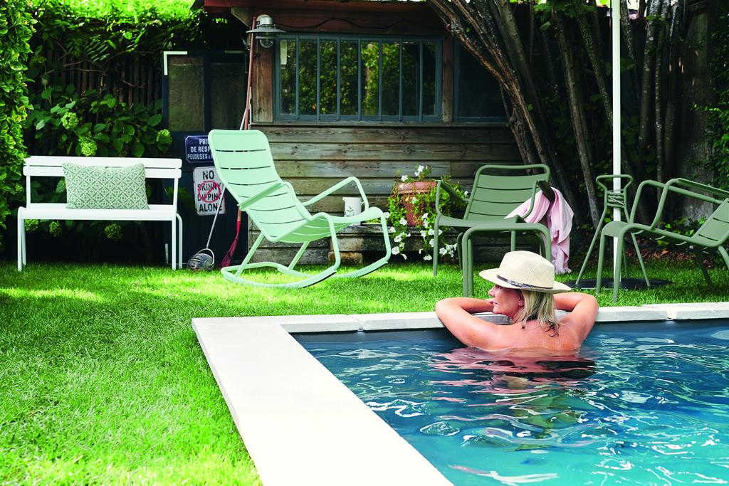 Luxembourg Schaukelstuhl Luxembourg Schaukelstuhl Latte Beige