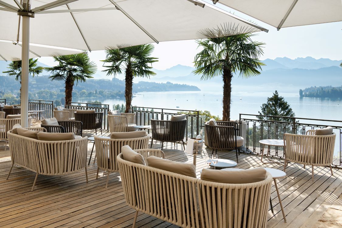 Daisy Rope Outdoor Lounge Sessel - rostfreier Stahl Daisy Rope Outdoor Lounge Sessel - rostfreier Stahl dunkelgrau, grau-grigio