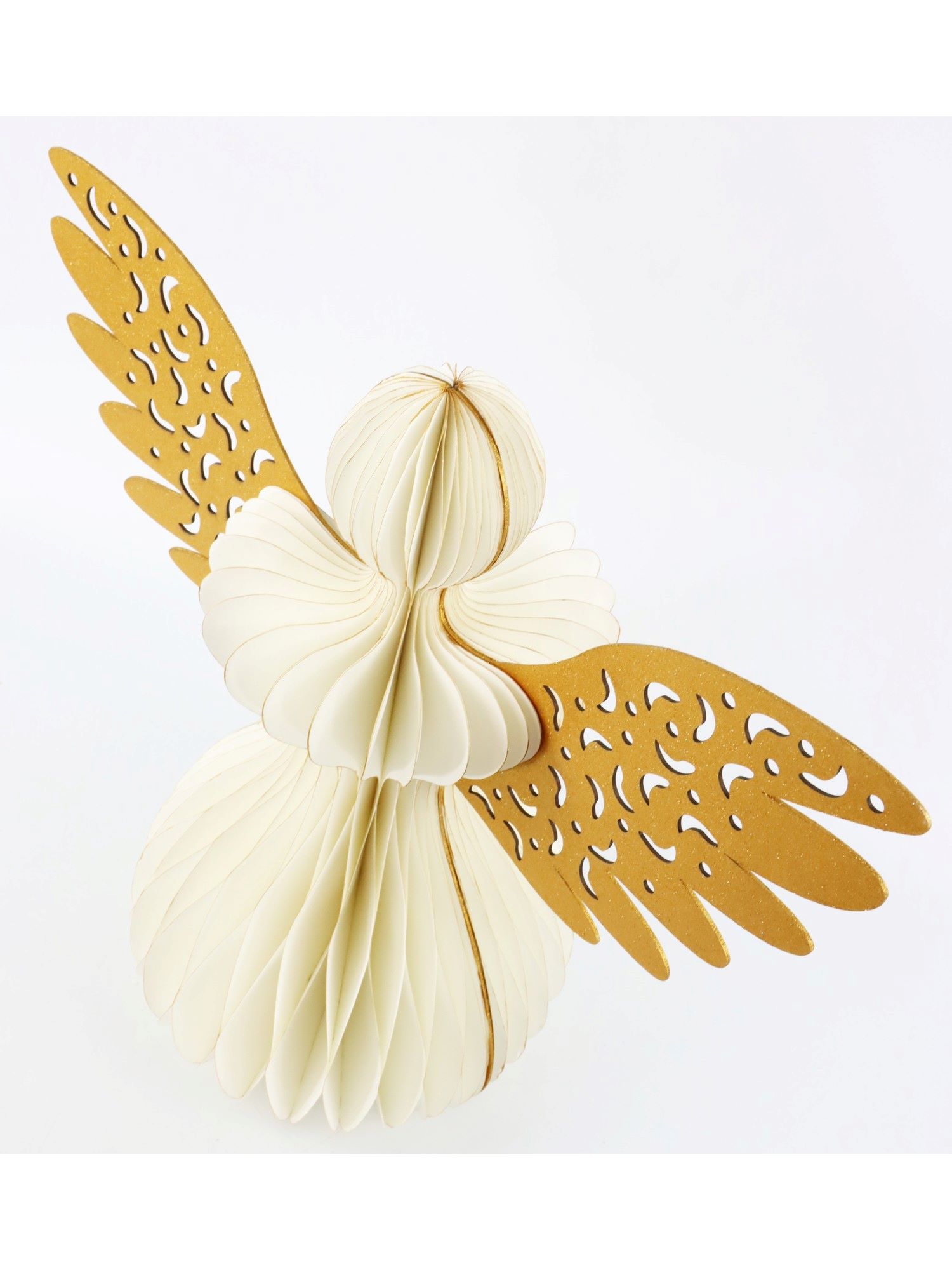 Engel Honeycomb gold & weiß Engel Honeycomb gold & weiß