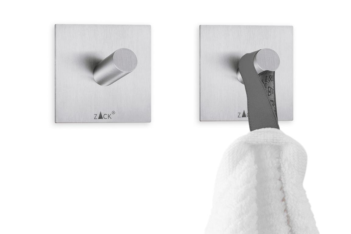 Peco - Handtuchhaken 2er Set Edelstahl matt Peco - Handtuchhaken 2er Set Edelstahl matt