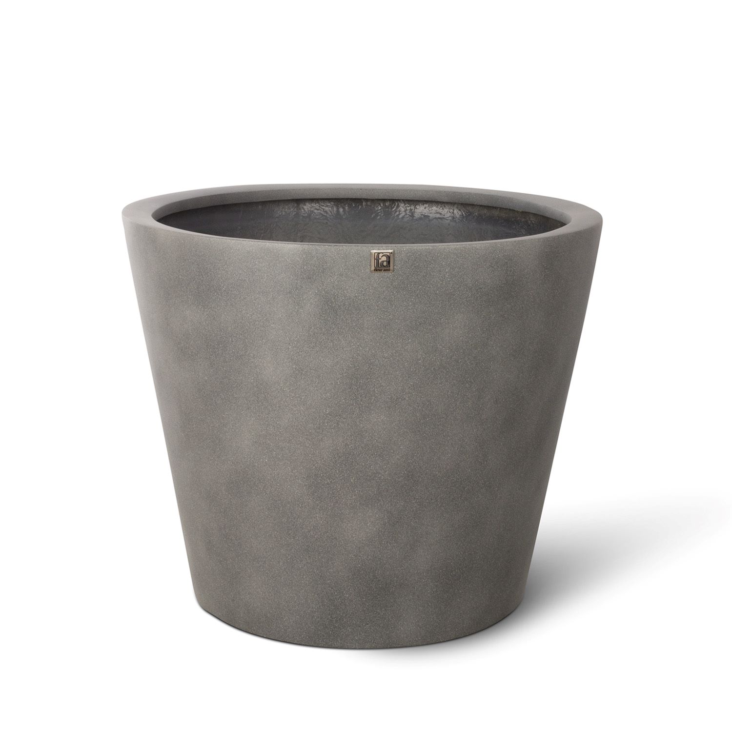 Conicial Blumenkübel Ø 50 cm, Höhe 40 cm steingrau Conicial Blumenkübel Ø 50 cm, Höhe 40 cm steingrau