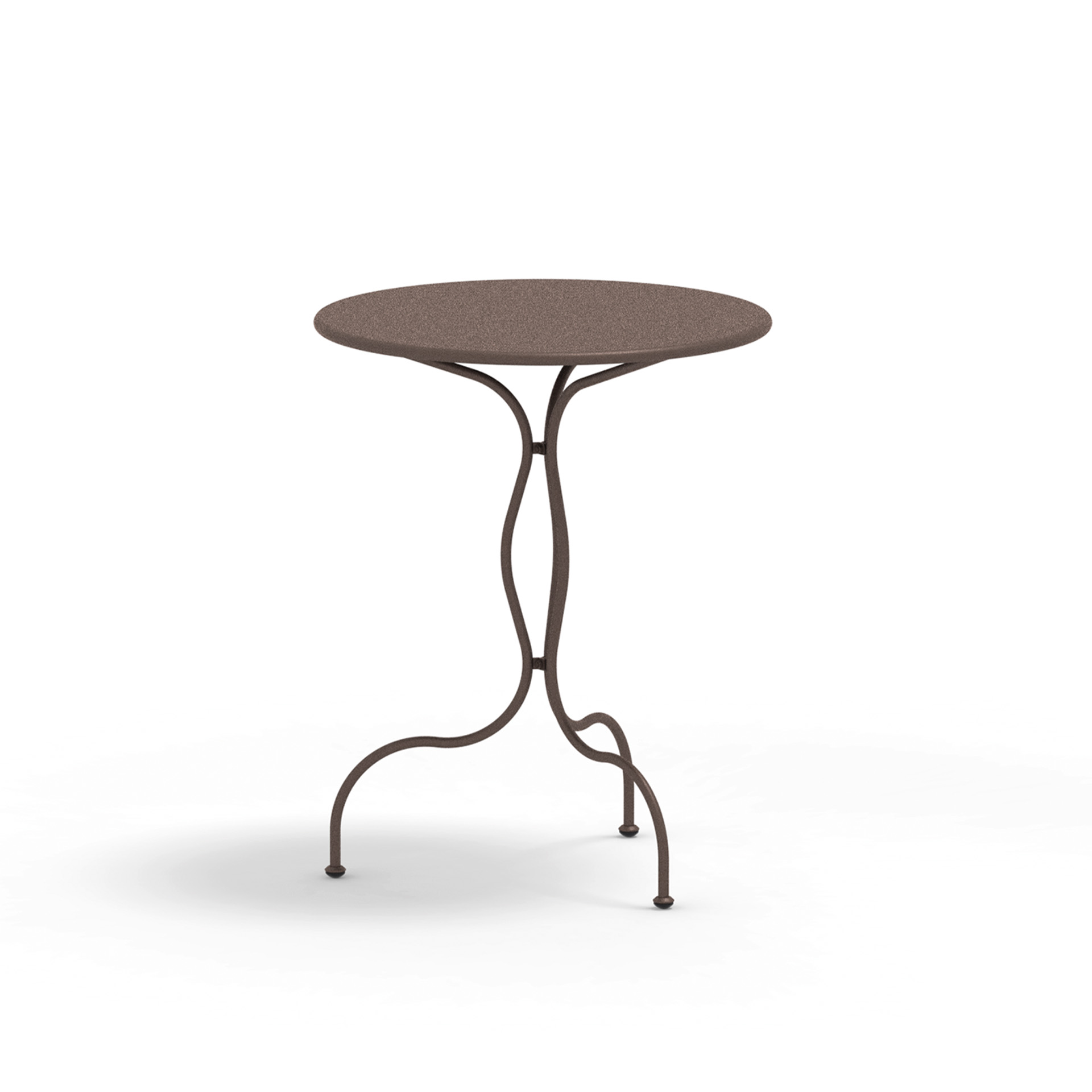 Mimmo Gartentisch rund Landhausstil Bronze Ø60 Mimmo Gartentisch rund Landhausstil Bronze Ø60