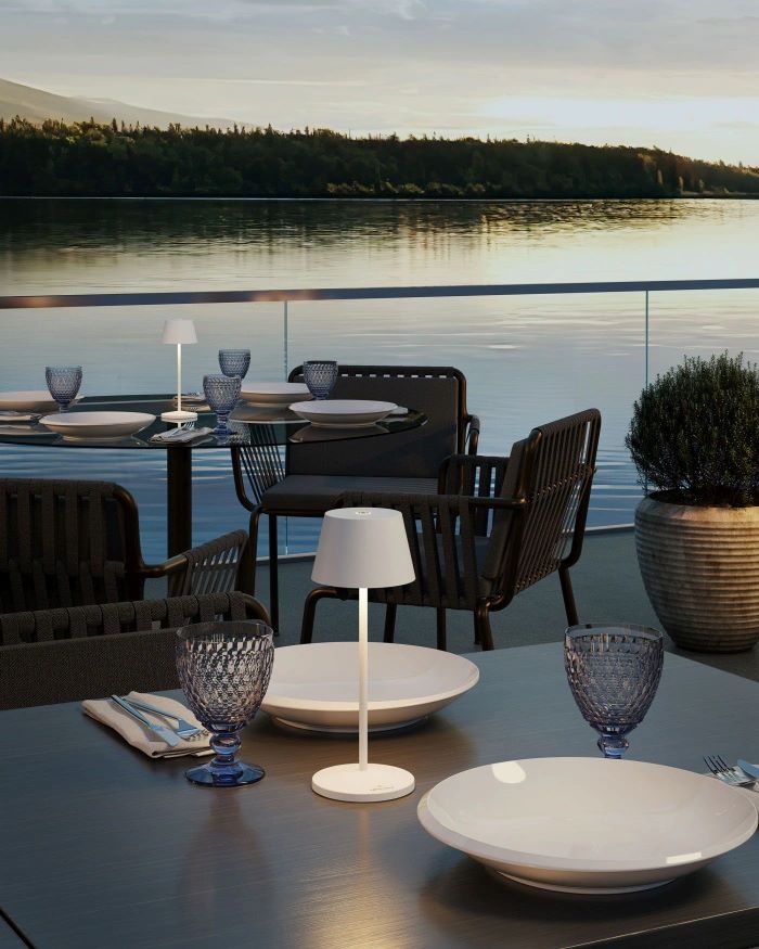 SEOUL MICRO RC - Akku-Tischleuchte dimmbar - zwei Lichtfarben weiß