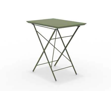 STEP - Faltbarer Gartentisch 70x50 cm mintgrün STEP - Faltbarer Gartentisch 70x50 cm mintgrün