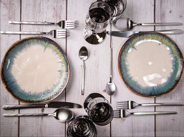 Besteck Gloria matt silber 16-teilig Besteck Gloria matt silber 16-teilig