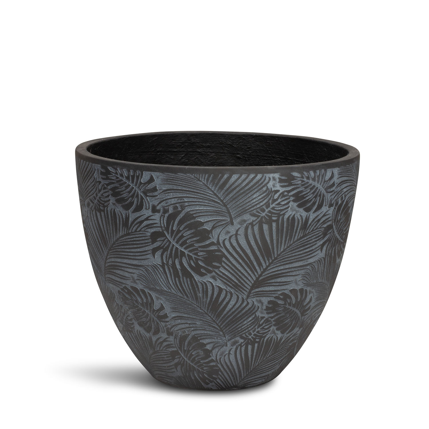 Flora Pflanzentopf aus Beton antharzit Ø 37 cm, Höhe 30 cm Flora Pflanzentopf aus Beton antharzit Ø 37 cm, Höhe 30 cm