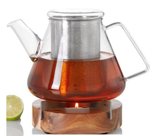 ORIENT+ Teekanne mit Stövchen Tuto – Borosilikatglas & Edelstahl-Teefilter ORIENT+ Teekanne mit Stövchen Tuto – Borosilikatglas & Edelstahl-Teefilter