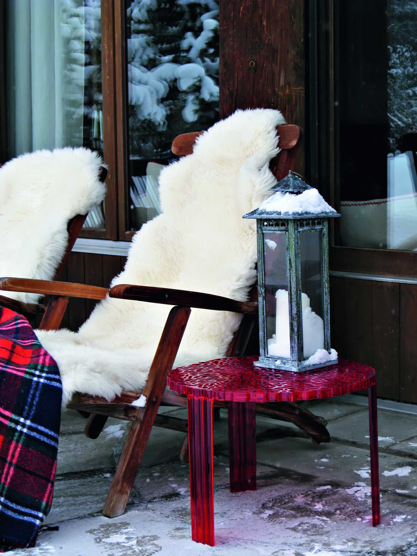 T-Table Beistelltisch Outdoor 28 Glasklar