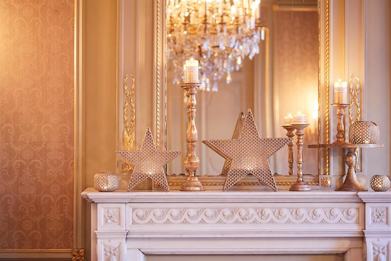 Teelichthalter Star gold Teelichthalter Star gold