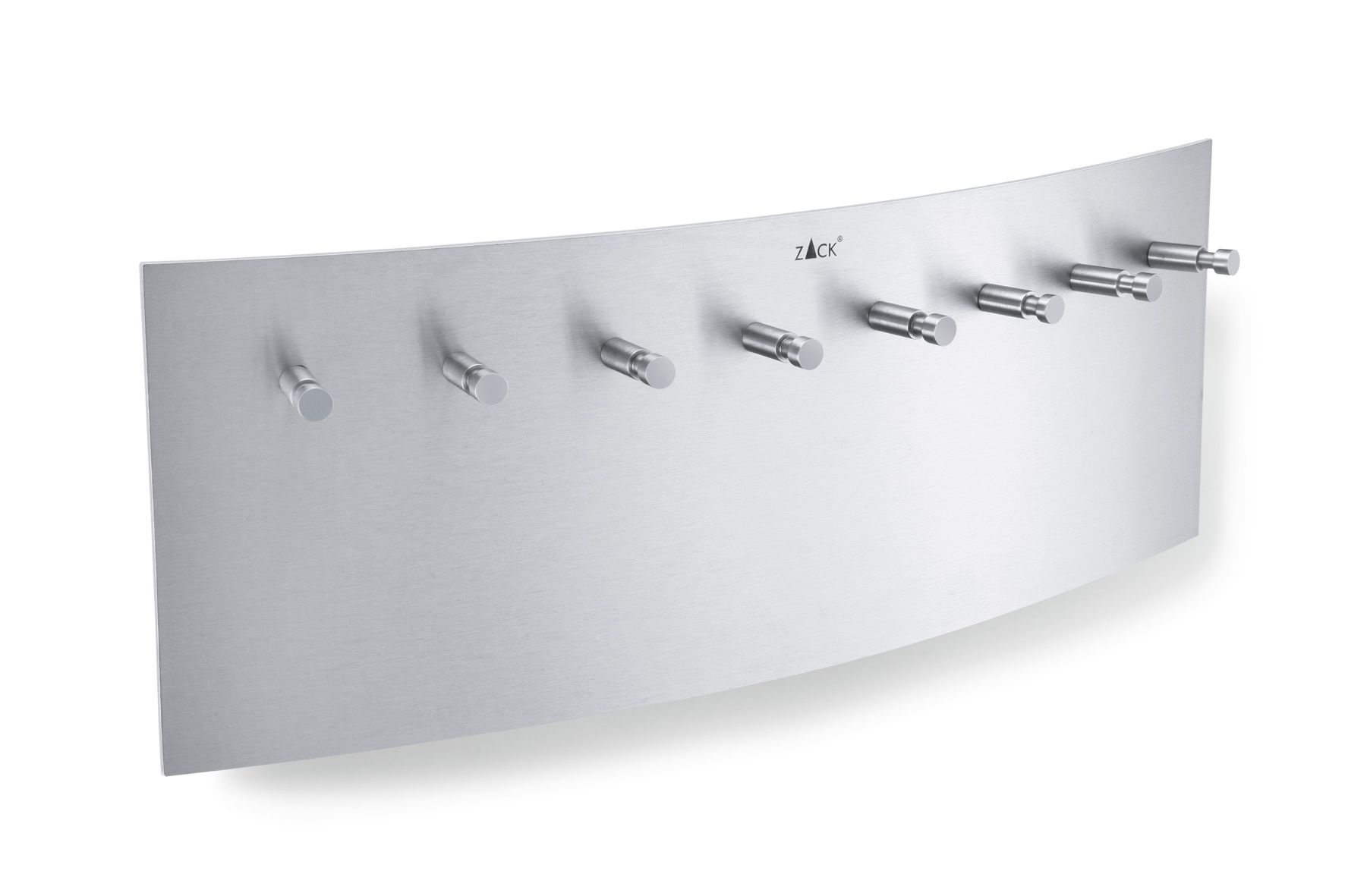 Ergo Schlüsselbrett aus Edelstahl mit 8 Haken Ergo Schlüsselbrett aus Edelstahl mit 8 Haken