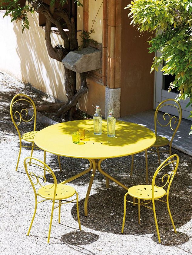 Gartenstuhl Mimmo Landhausstil orange AR