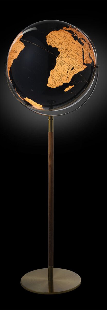 LED-Leuchtglobus 43,5 cm „Apollo Light Flex“ – Dimmbar, drehbar & mit Relief