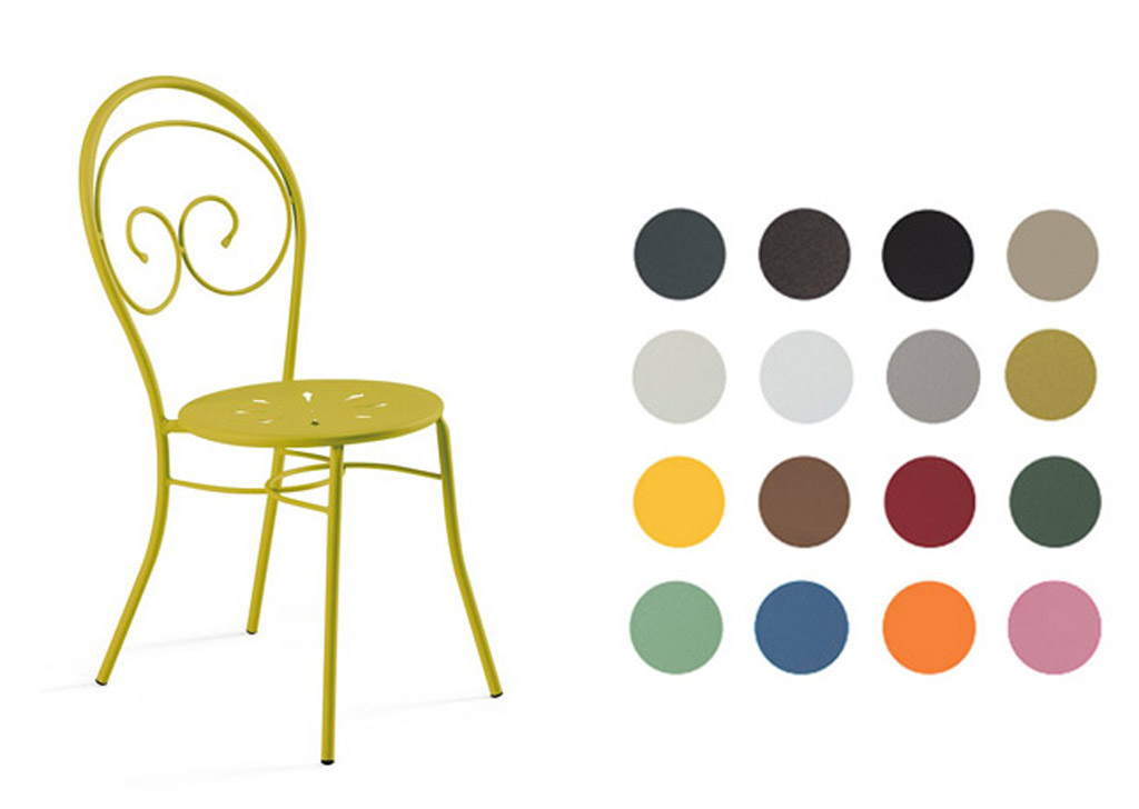 Gartenstuhl Mimmo Landhausstil orange AR