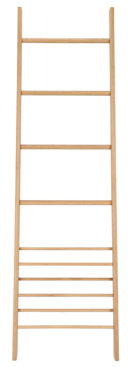 HOP MULTI Handtuchleiter & Kleiderleiter aus Eiche - für Bad & Schlafzimmer