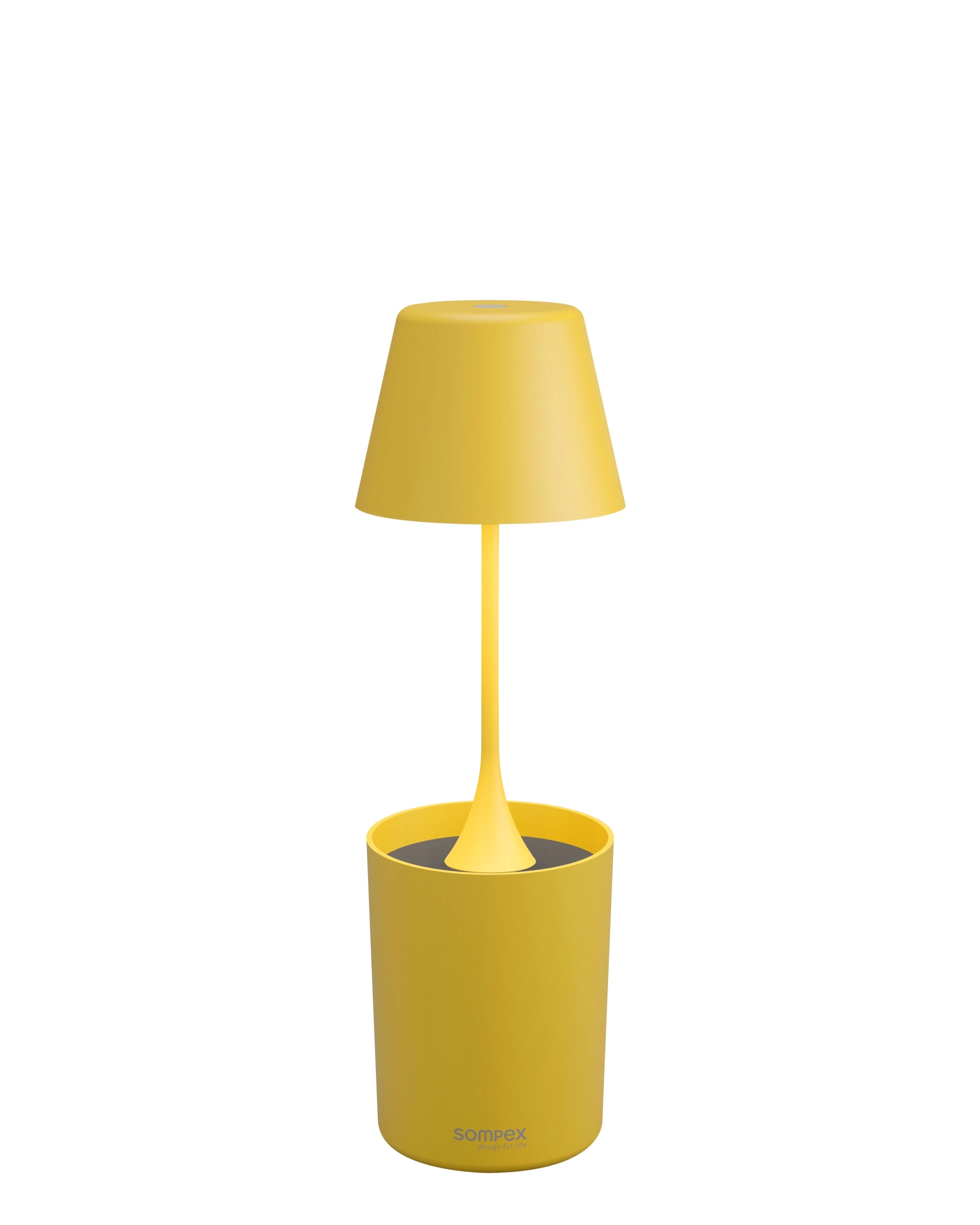 PEEKY Akku-Tischleute - Plant-Growing-Light gelb