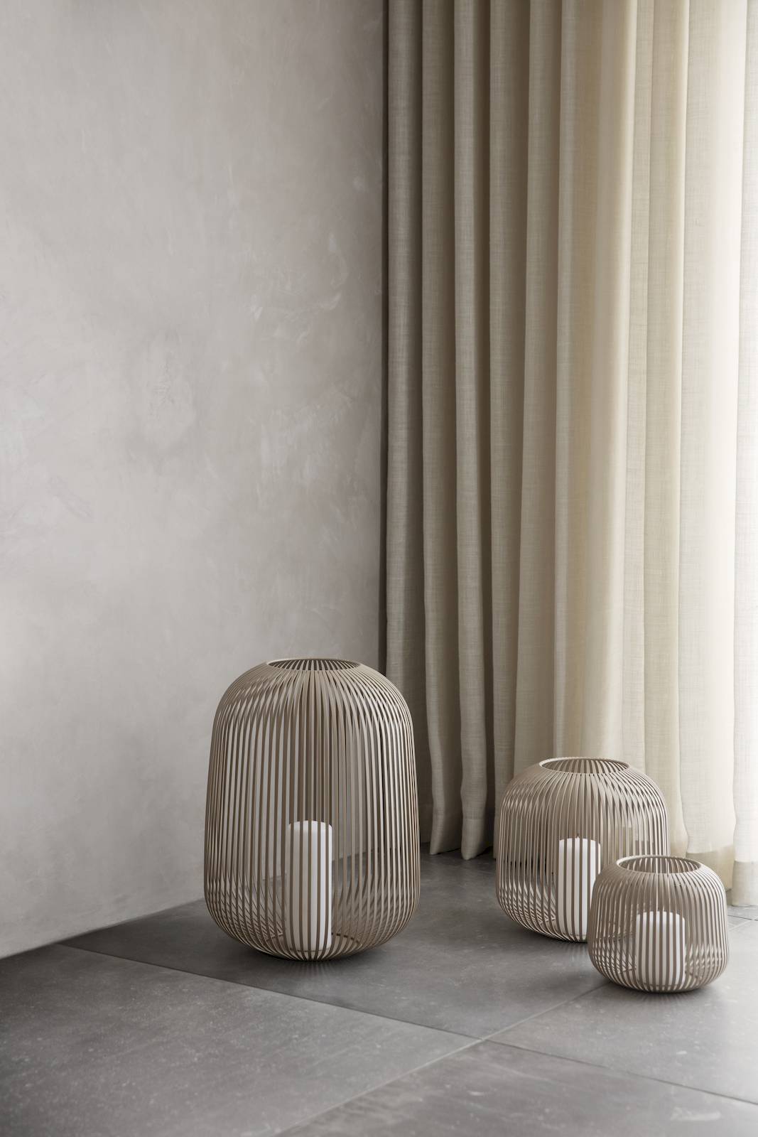 Windlicht Lito Windlicht Lito XS | Ø 13 cm, H 10 cm New Wheat